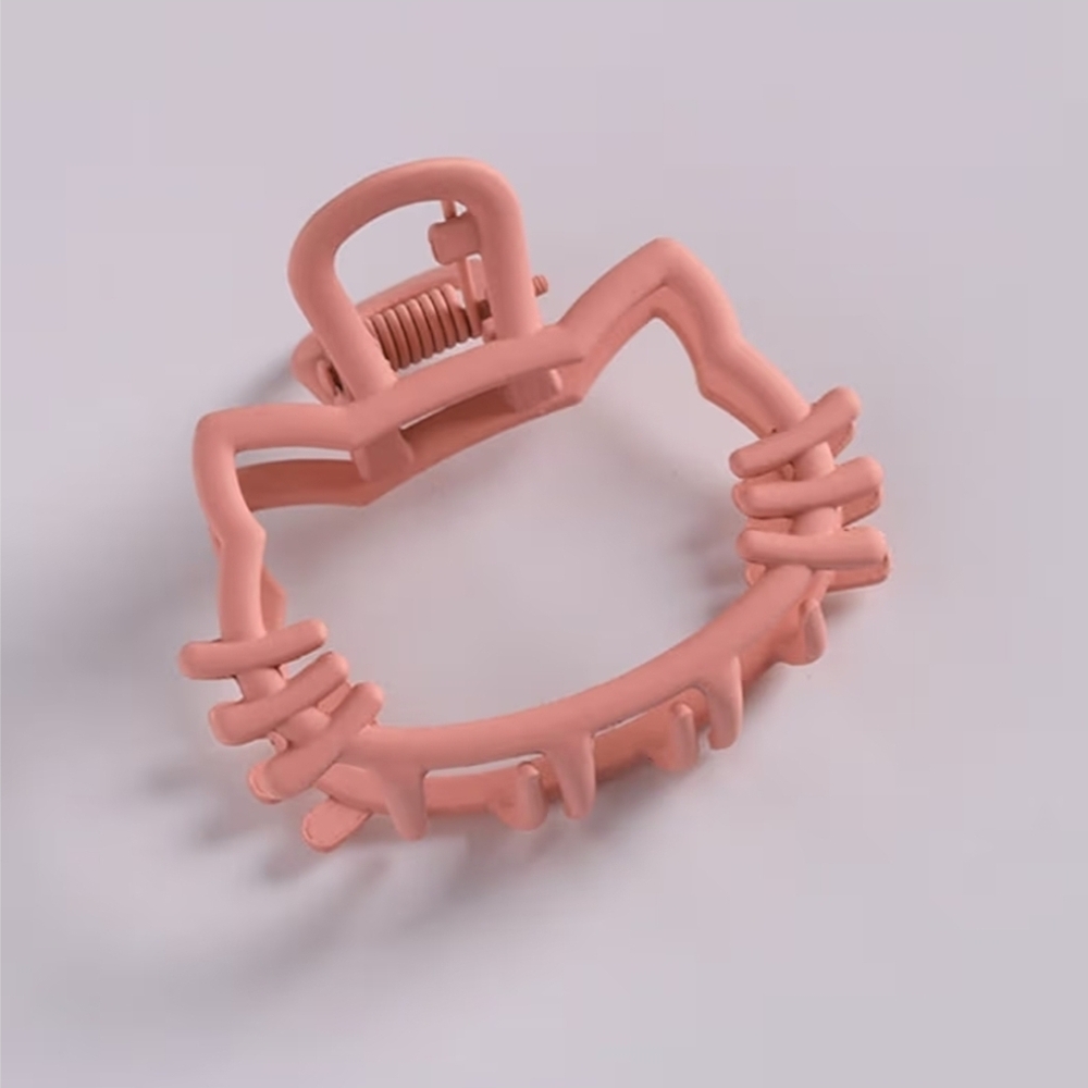 NWT! Hello Kitty Kawaii Pink Metal Claw Hair Clip NEW 1ct - Picture 4 of 5